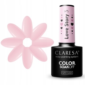 Claresa Lakier Hybrydowy Love Story 3 – 5 g