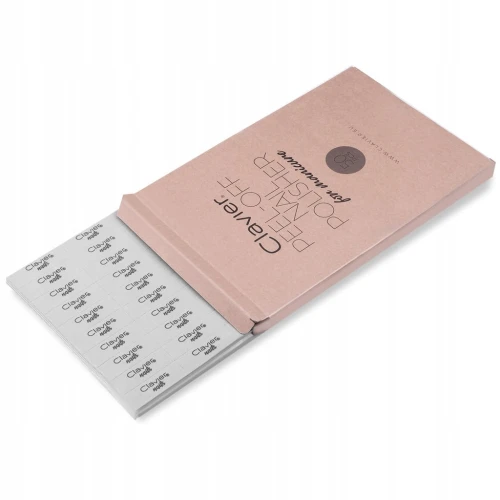 Bloczki polerskie Clavier 50 sztuk szare