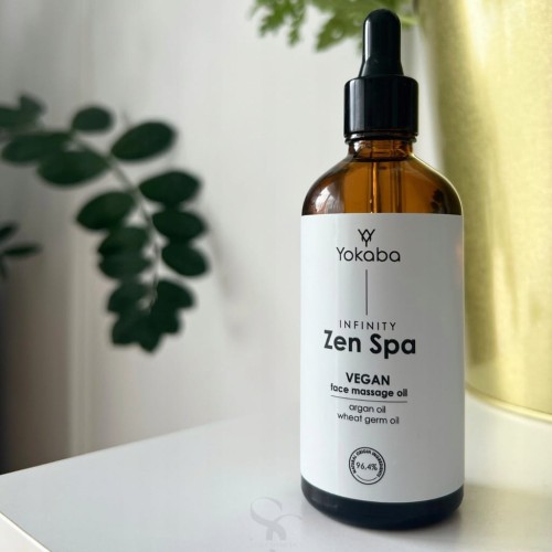 Yokaba Infinity Zen Spa – Olejek do masażu twarzy 100 ml z olejem arganowym