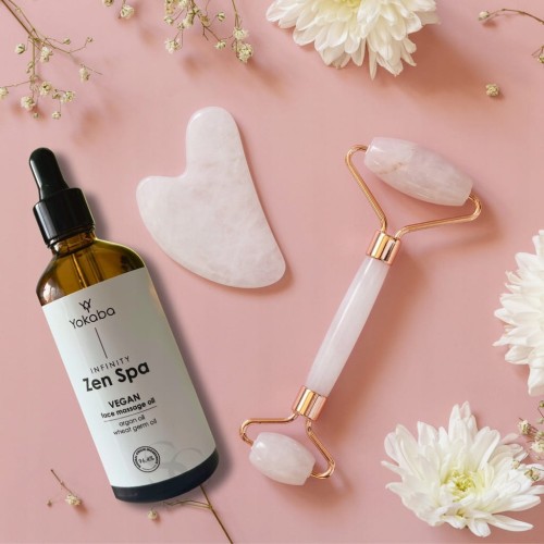 Yokaba Infinity Zen Spa – Olejek do masażu twarzy 100 ml z olejem arganowym