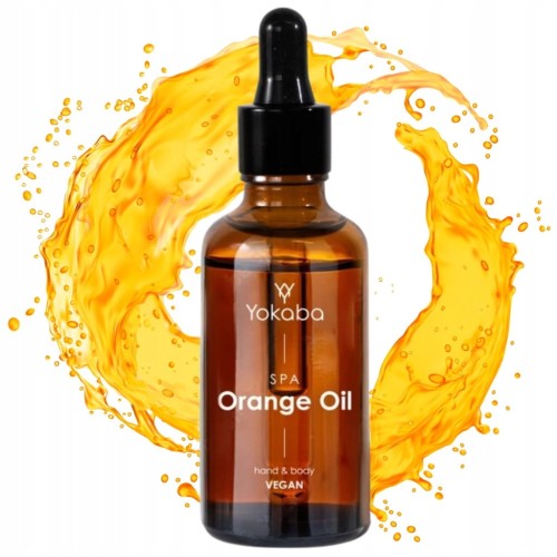 Yokaba Olejek do ciała i masażu Pomarańczowy 50 ml – Orange Oil Vegan Spa