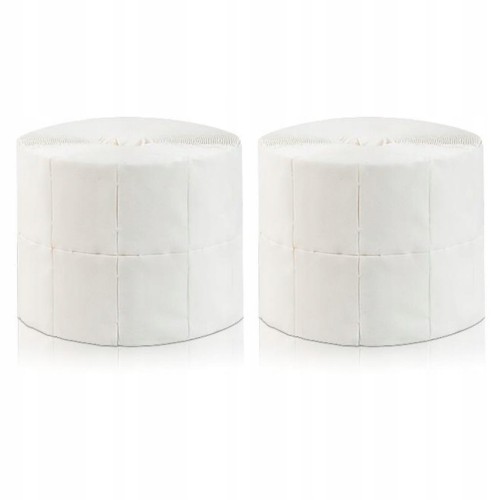 Waciki bezpyłowe Zelletten 12-warstwowe 5×4 cm – 2 rolki po 500 sztuk