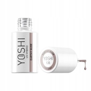Yoshi Lakier Hybrydowy UV 135 Earthy Nude 6 ml