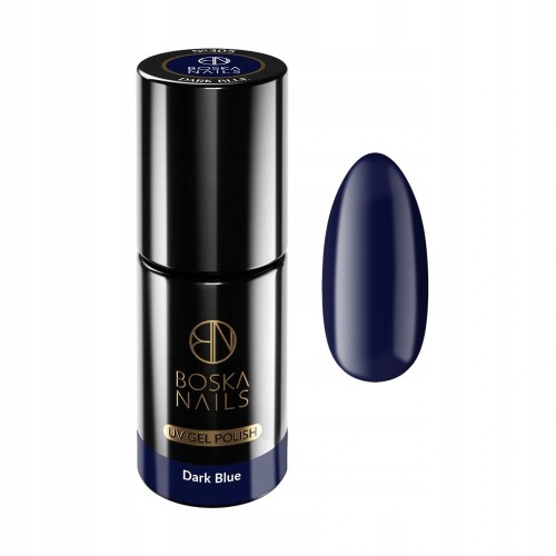 Boska Nails lakier hybrydowy Divine Dark Blue nr 305 6 ml