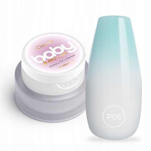 Żel 3w1 do Zdobień Baby Boomer Artistic Gel Ombre Paint P05 „Bluelle”