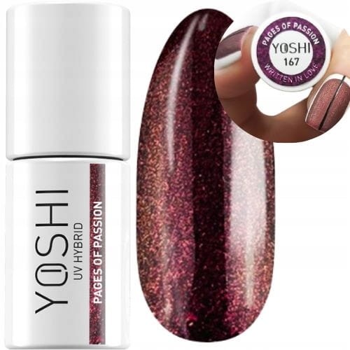 Yoshi Lakier Hybrydowy 167 Pages of Passion 6ml