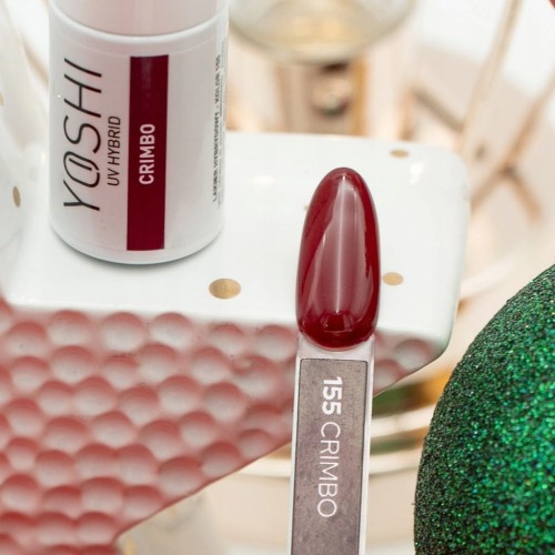 Yoshi Lakier Hybrydowy do paznokci  155 Crimbo Journey of Joy 6ml