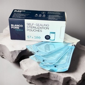 Blanco Puro – Torebki do sterylizacji samoprzylepne 57×100 mm, 200 szt.