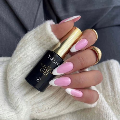 Yoshi ACRYLIQ GEL płynny akrylożel do paznokci w butelce z pędzelkiem #4