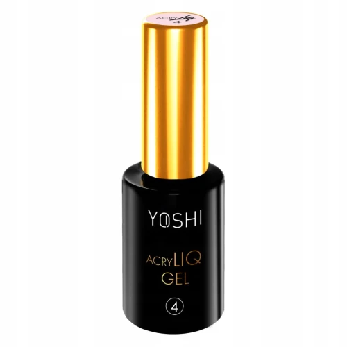 Yoshi ACRYLIQ GEL płynny akrylożel do paznokci w butelce z pędzelkiem #4