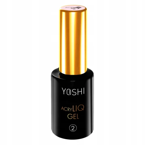 Yoshi ACRYLIQ GEL płynny akrylożel do paznokci w butelce z pędzelkiem #2