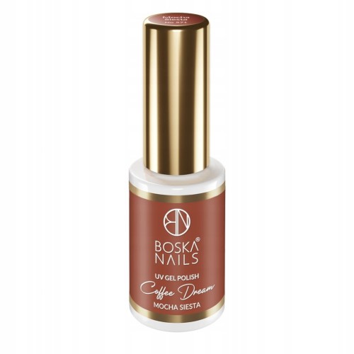 Lakier hybrydowy Coffee Dream Mocha Siesta no 571 Boska Nails 6 ml