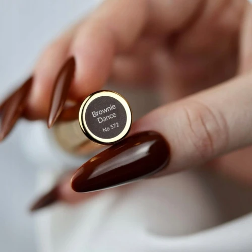 Lakier hybrydowy Coffee Dream Brownie Dance no 572 Boska Nails 6 ml