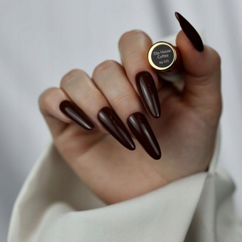 Lakier hybrydowy Coffee Dream Dip House Coffee no 573 Boska Nails 6 ml