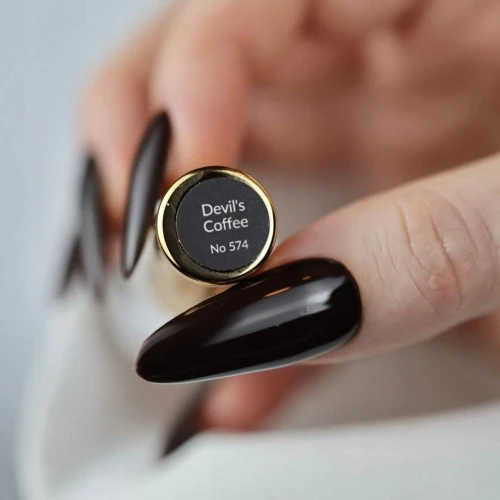 Lakier hybrydowy Coffee Dream Devil's Coffee no 574 Boska Nails 6 ml
