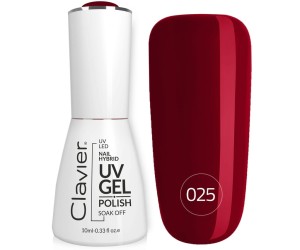 Lakier hybrydowy Clavier Dry Red Odcienie czerwieni i różu 025