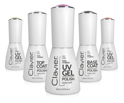 Lakier hybrydowy Clavier Dry Red Odcienie czerwieni i różu 025