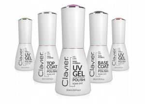 Lakier hybrydowy Clavier Czerń 026