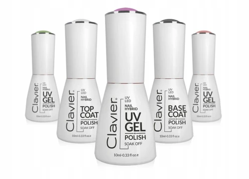 Lakier hybrydowy Clavier Czerń 026