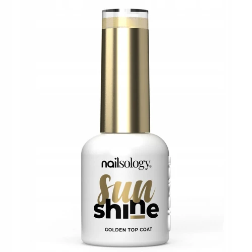 Clavier Top Hybrydowy Brokatowy z drobinkami No Wipe 8 ml sun/shine