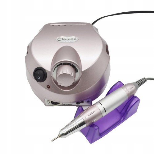 Frezarka do paznokci manicure pedicure Clavier DM202 65W frezy ROSE GOLD