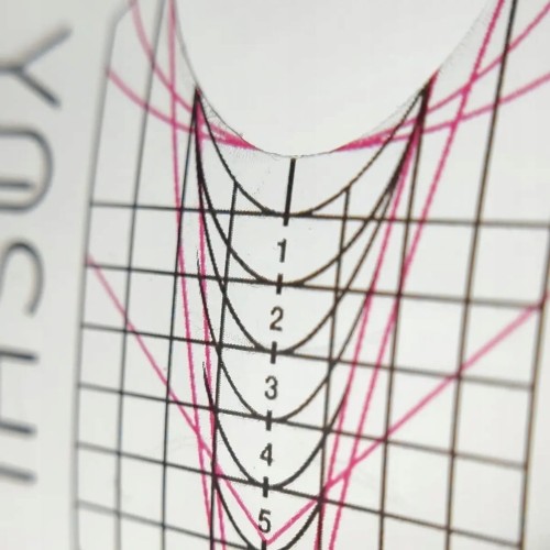 Szablony do przedłużania paznokci Yoshi 100 szt.