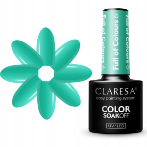Claresa Lakier hybrydowy Full of colours 6 - 5g
