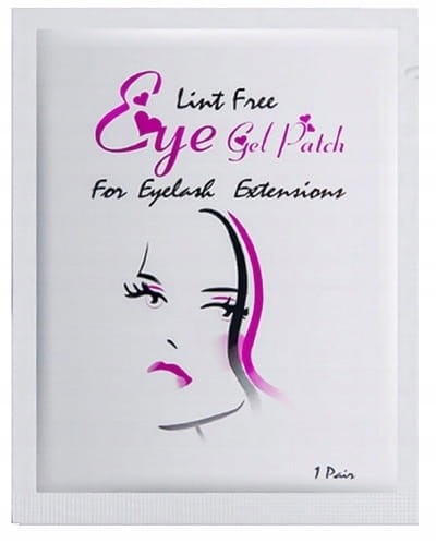 Płatki żelowe pod oczy Clavier srebrno-różowe 100 szt. / 50 par