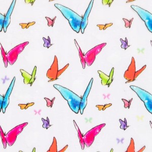 Folia Transferowa Do Paznokci Hybryd Żeli 100cm Butterflies Motyle Nr22