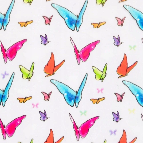 Folia Transferowa Do Paznokci Hybryd Żeli 100cm Butterflies Motyle Nr22