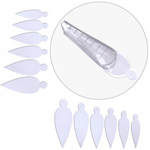 Szablony do przedłużania paznokci Allepaznokcie 12 szt.