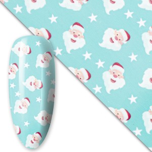 Folia transferowa zdobień paznokci świąteczna 8