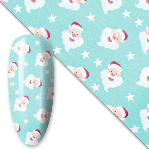 Folia transferowa zdobień paznokci świąteczna 8