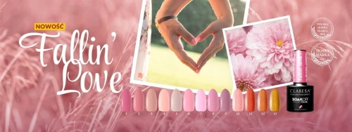 CLARESA LAKIER HYBRYDOWY FALLIN LOVE 1 - 5 g