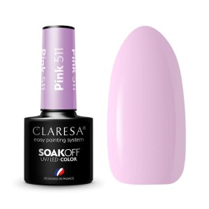 CLARESA LAKIER HYBRYDOWY PINK 511 -5G