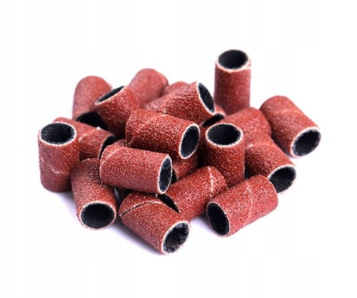 Nakładki ścierne Clavier 120 50 sztuk brązowe