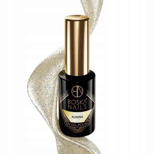 Boska Nails lakier hybrydowy Cosmic Glow Aurina nr 486 6 ml