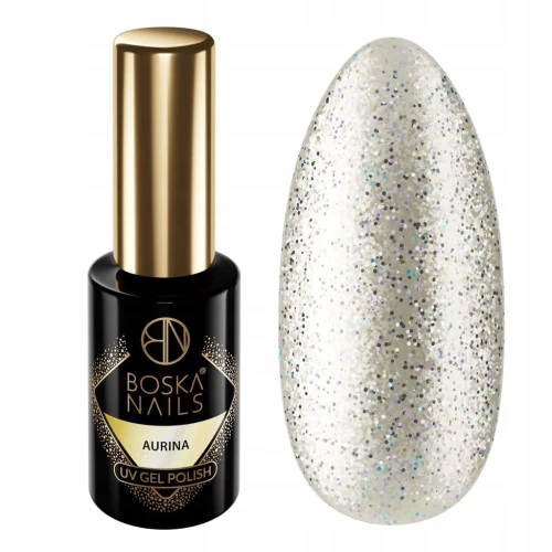 Boska Nails lakier hybrydowy Cosmic Glow Aurina nr 486 6 ml