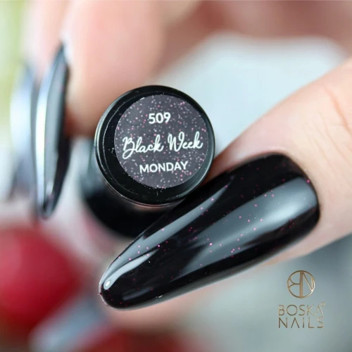 Lakier hybrydowy Black Week Monday no 509 Boska Nails 6 ml