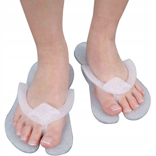 Klapki japonki jednorazowe Eko-Higiena kolor biały 10 par