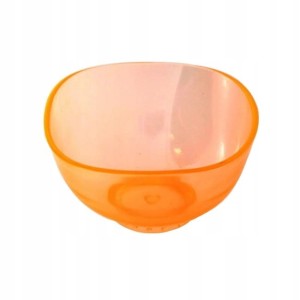 Miseczka silikonowa do alg pomarańczowa rozmiar M