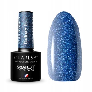 CLARESA LAKIER HYBRYDOWY GALAXY BLUE 5 g
