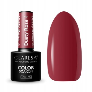 CLARESA LAKIER HYBRYDOWY DUSTY ROSE 4 - 5 g