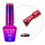 Top Hybrydowy MOLLYNAILS 10g Crystal Glass No Wipe Kolorowy Red Czerwony