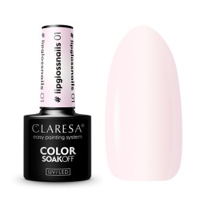 CLARESA Lakier hybrydowy #lipglossnails 01 5g