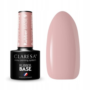 Claresa Rubber Base 9, Baza kauczukowa - 5ml