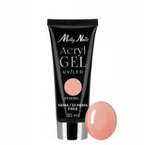 Molly Lac Poly Gel – Akrylożel Pudding, 30 ml, HEMA Free