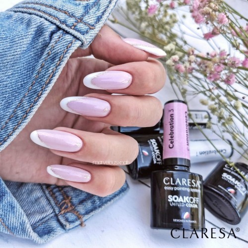 CLARESA Lakier hybrydowy #lipglossnails 01 5g