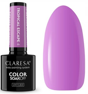 CLARESA LAKIER HYBRYDOWY TROPICAL ESCAPE 4 5G FIOLETOWY