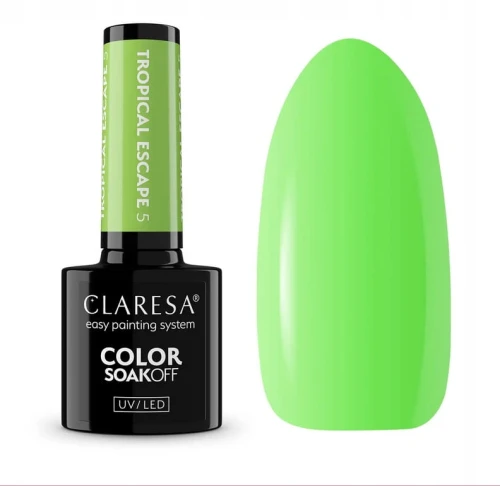 CLARESA LAKIER HYBRYDOWY TROPICAL ESCAPE 5 NEONOWA LIMONKA